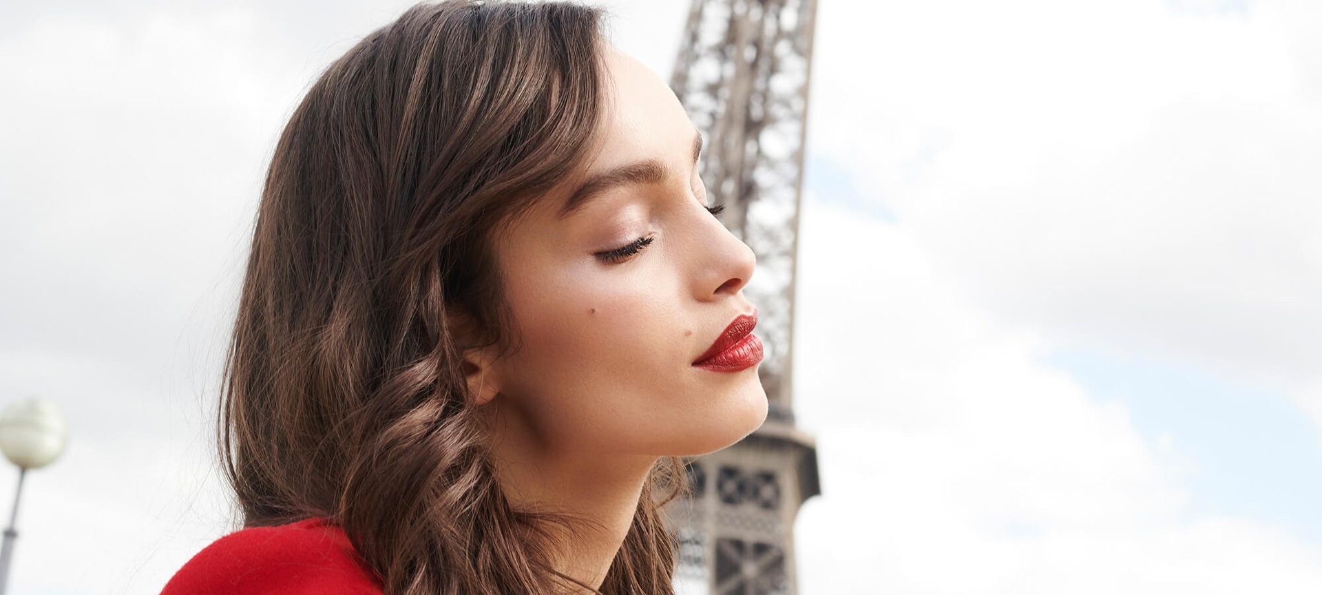Luma Grothe shot for the 2019 Rouge Signature campaign