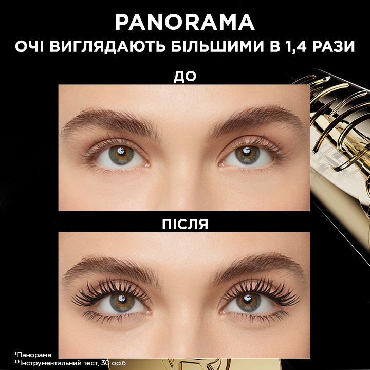 Volume Million Lashes Eye Makeup Об'єм Мільйона Вій Панорама, туш для ...